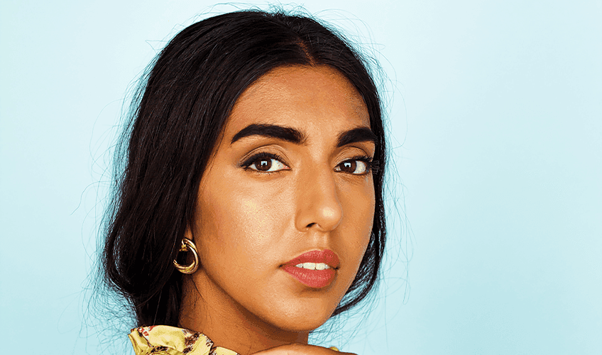 Portræt af Rupi Kaur