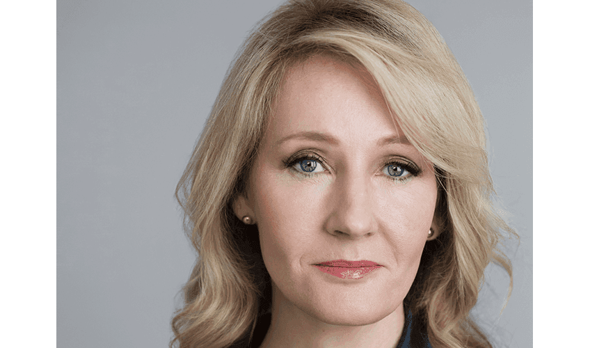 portræt af J.K. Rowling