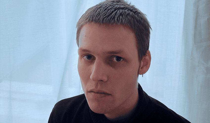 portræt af Rasmus Theisen
