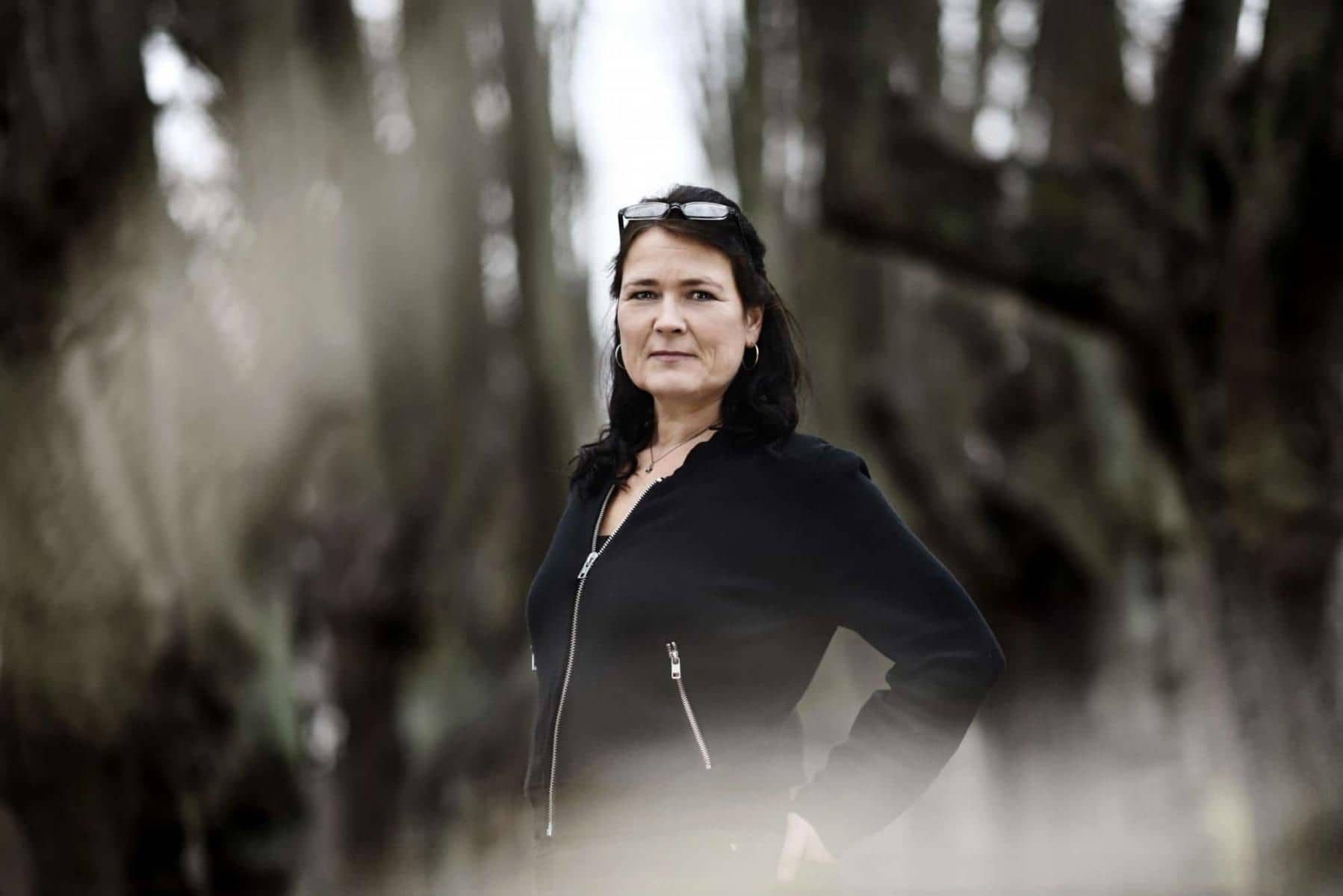 portræt af Trisse Gejl